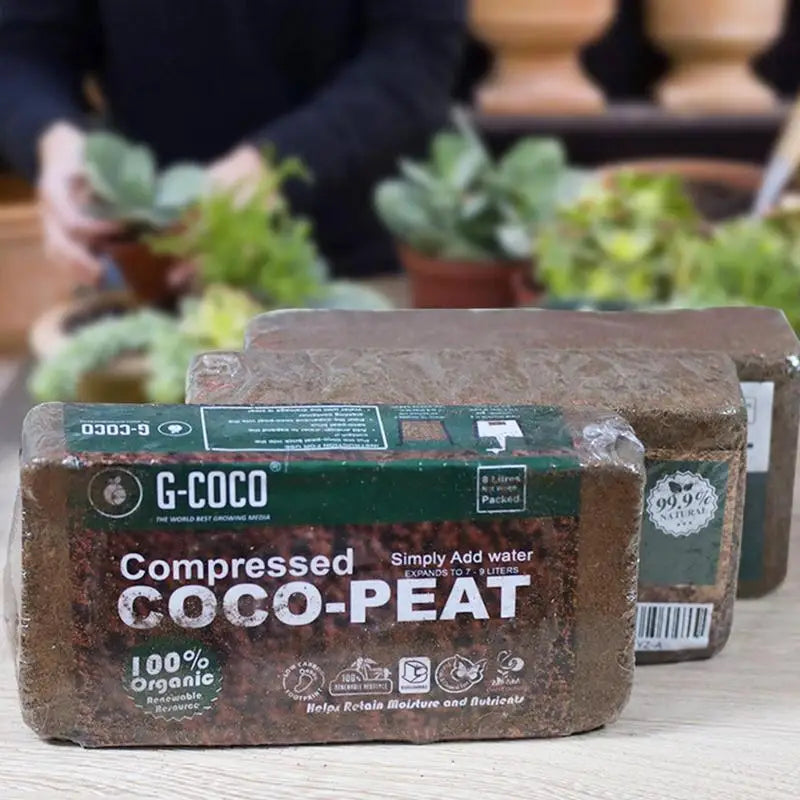 Coco Peat Organic Coconut Fiber Substrate With Low EC And PH Balance - High Expansion